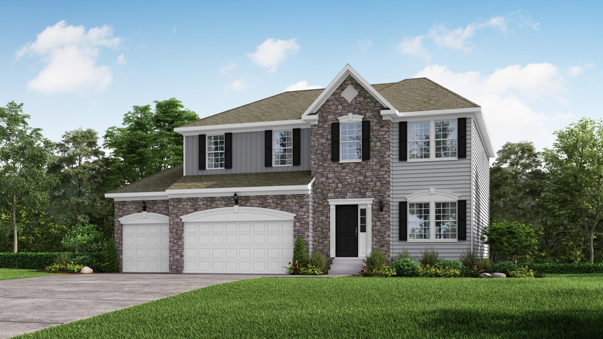 Hoover Plan at Warrenton in Nokesville, VA by Maronda Homes