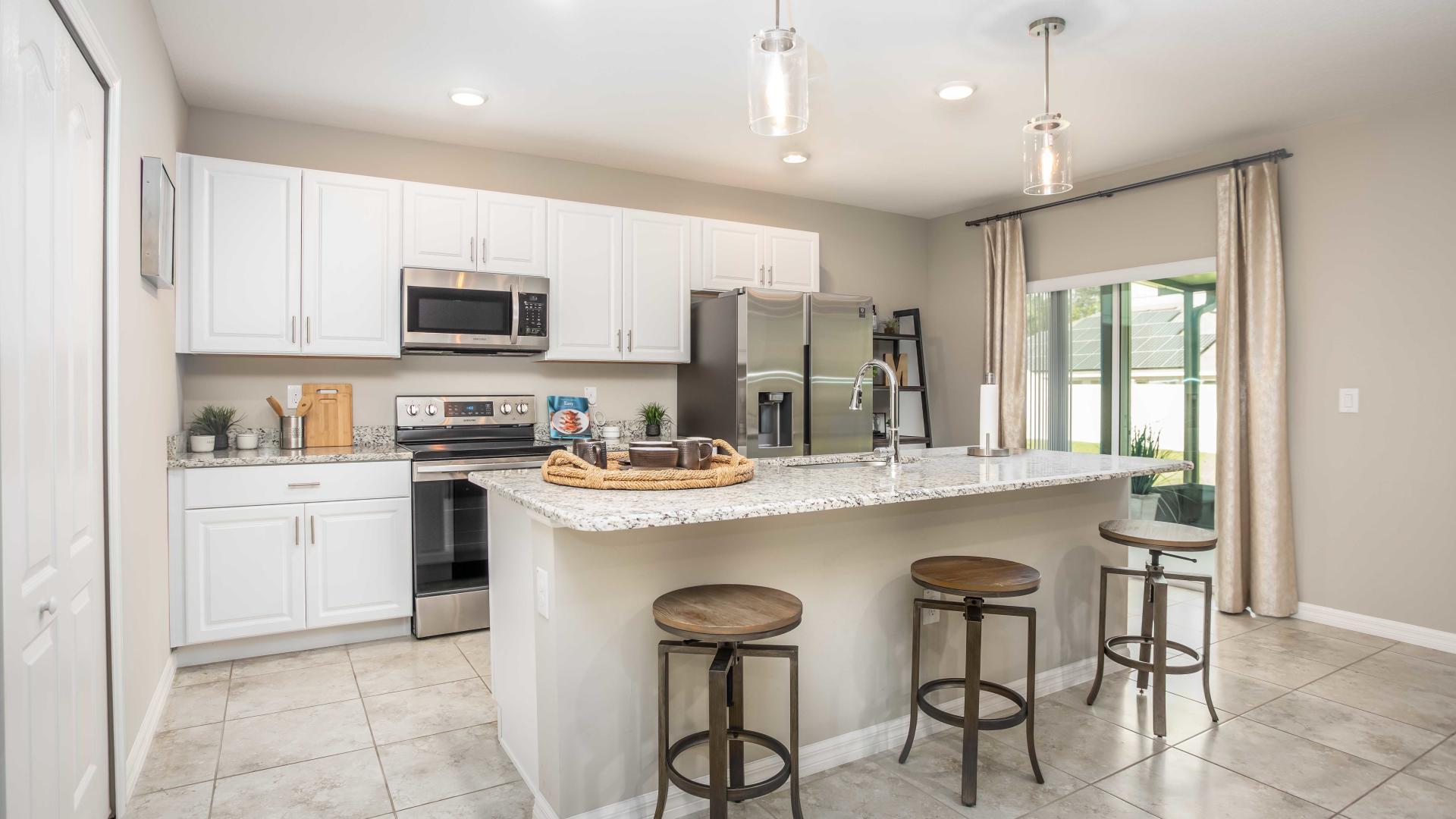 Spacious open kitchens, perfect for preparing your favorite meals.