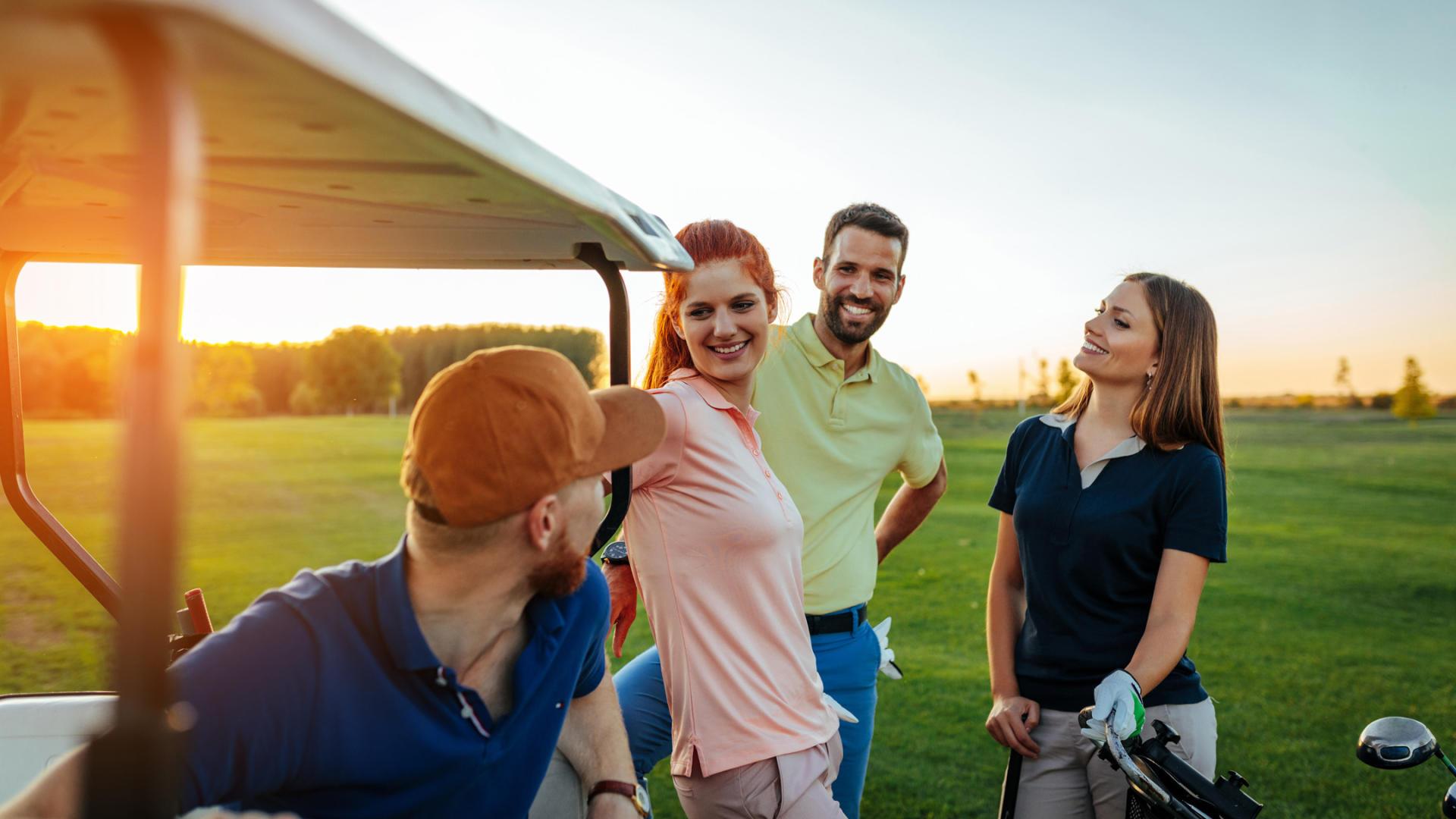 Head out for a round of golf with friends at Deep Creek Golf Club, Kings Gate Golf Club, or Maple Leaf Country Club.