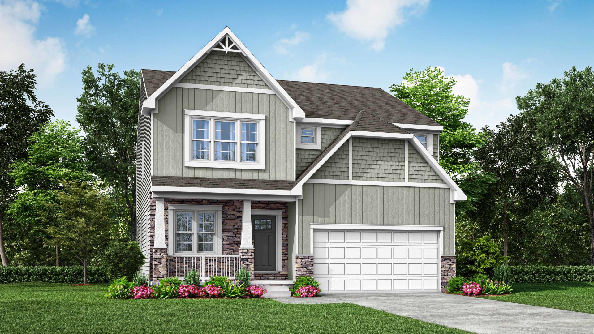 Somerset Plan at Colebrook Estates in Nokesville, VA by Maronda Homes