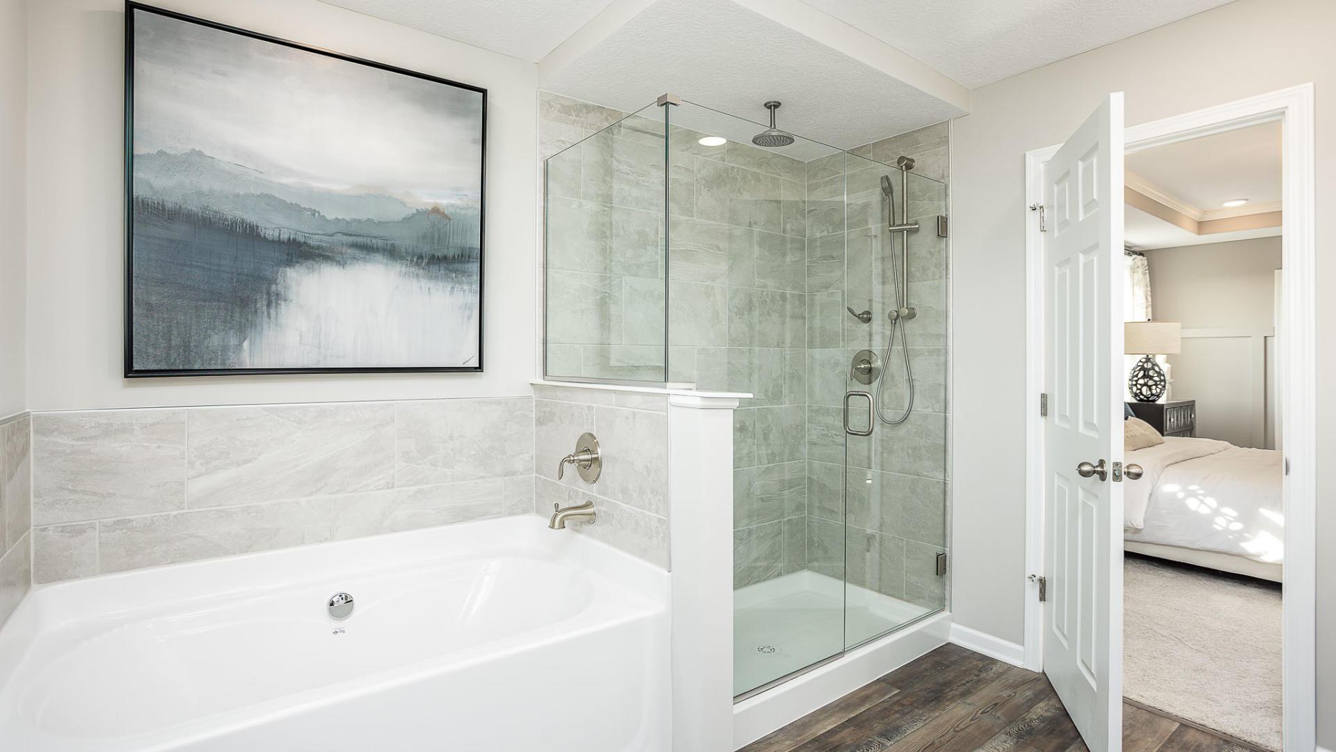 Luxurious master baths with walk-in showers and plenty of storage space for your everyday essentials.