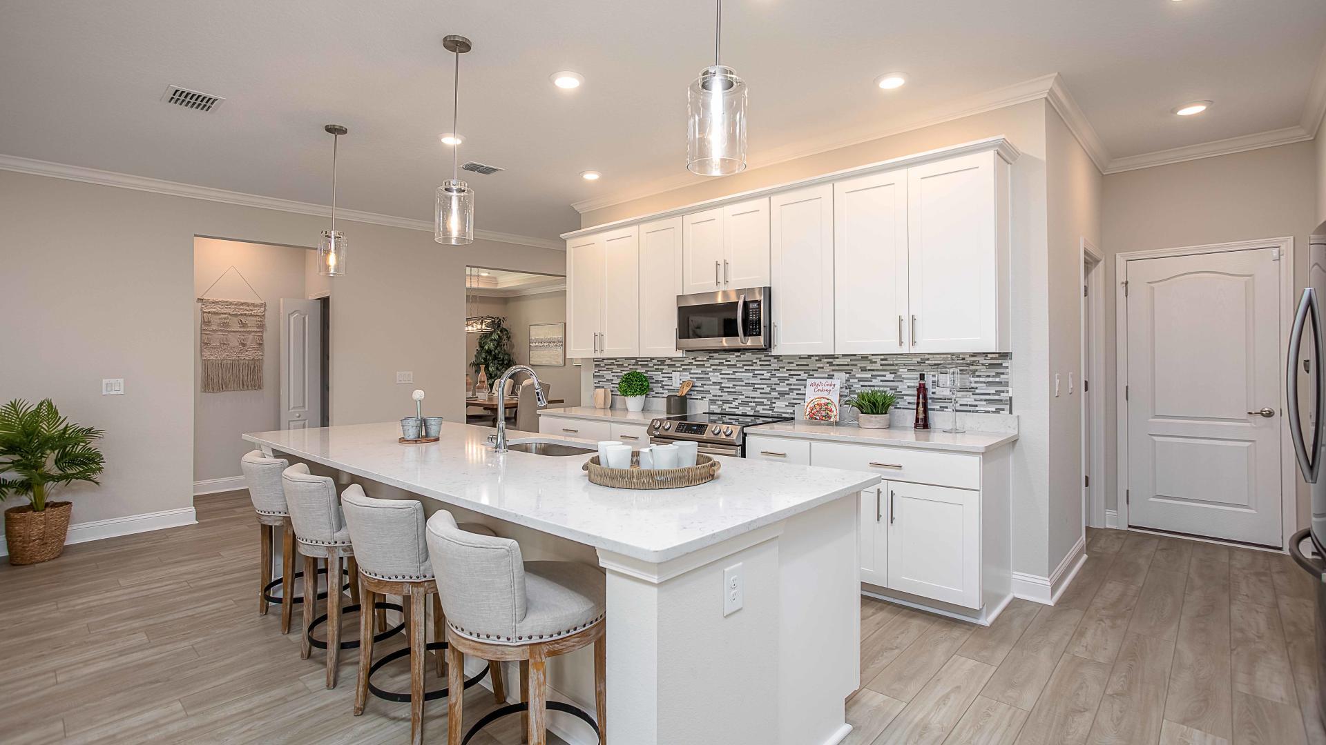 Ready to call DeLand home? Choose a floor plan that works best for your family - options ranging up to 4,700 square feet, 6 bedrooms, 4 bathrooms, and a 3-car garage.