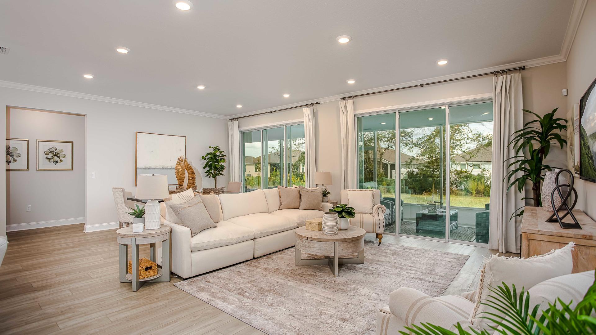 Host game night with friends and family in your new living room or outside porch.