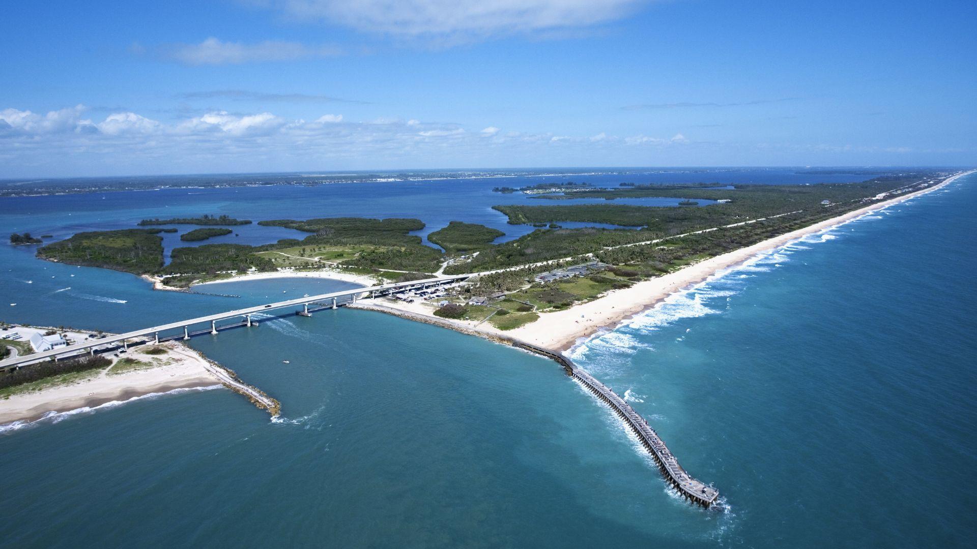 Visit the serene Merrit Island, only a short drive from your home.