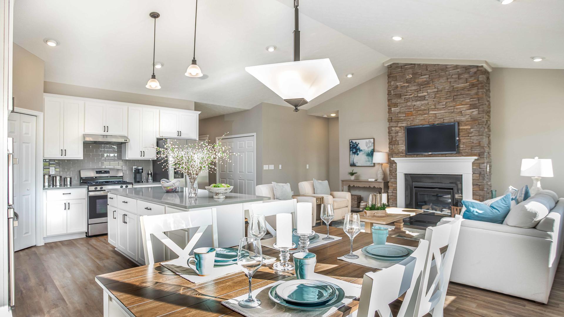 Your new home will feature open-concept floor plans and 9' ceilings on the first floor.