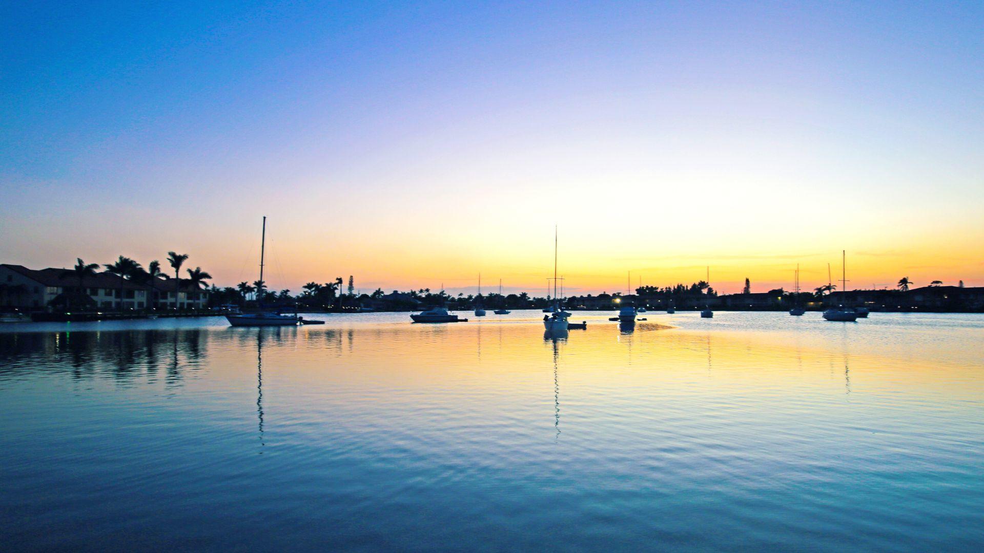 Enjoy endless stunning sunsets when living in Cape Coral.