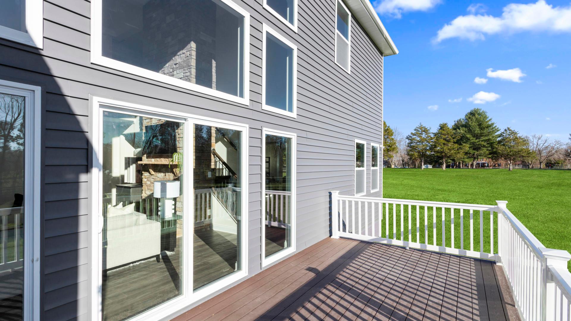 Enjoy a cup of coffee in the morning or glass of wine after a long day on your sun-filled deck.