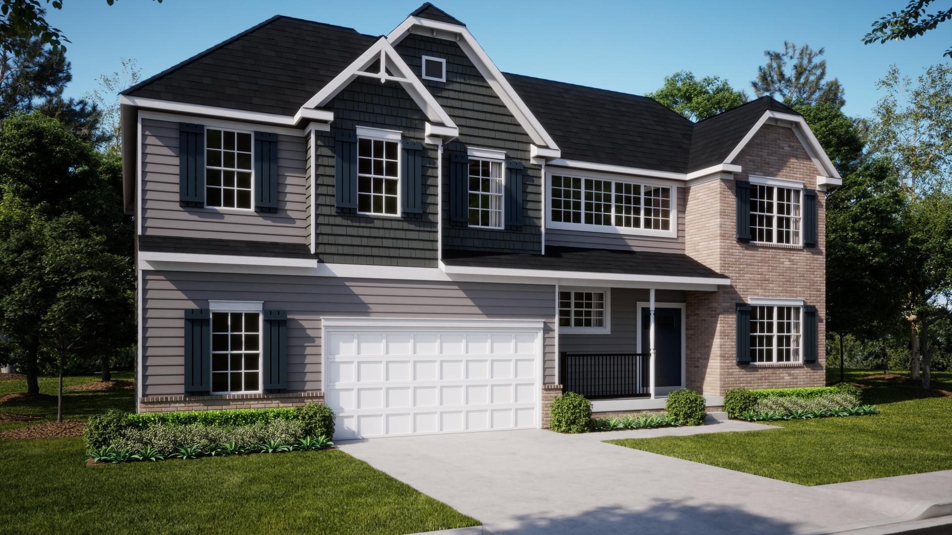 Reagan Plan at Frederick Farms Estates in Nokesville, VA by Maronda Homes