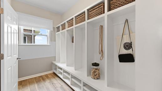 The perfect mudroom to keep your children's belongings organized and easily accessible.