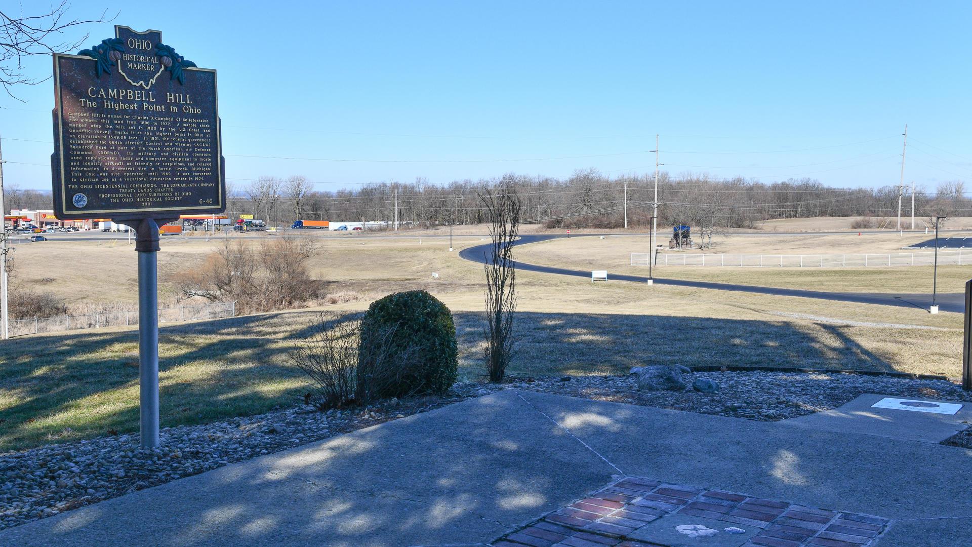 Be sure to visit Campbell Hill, the highest point in Ohio!