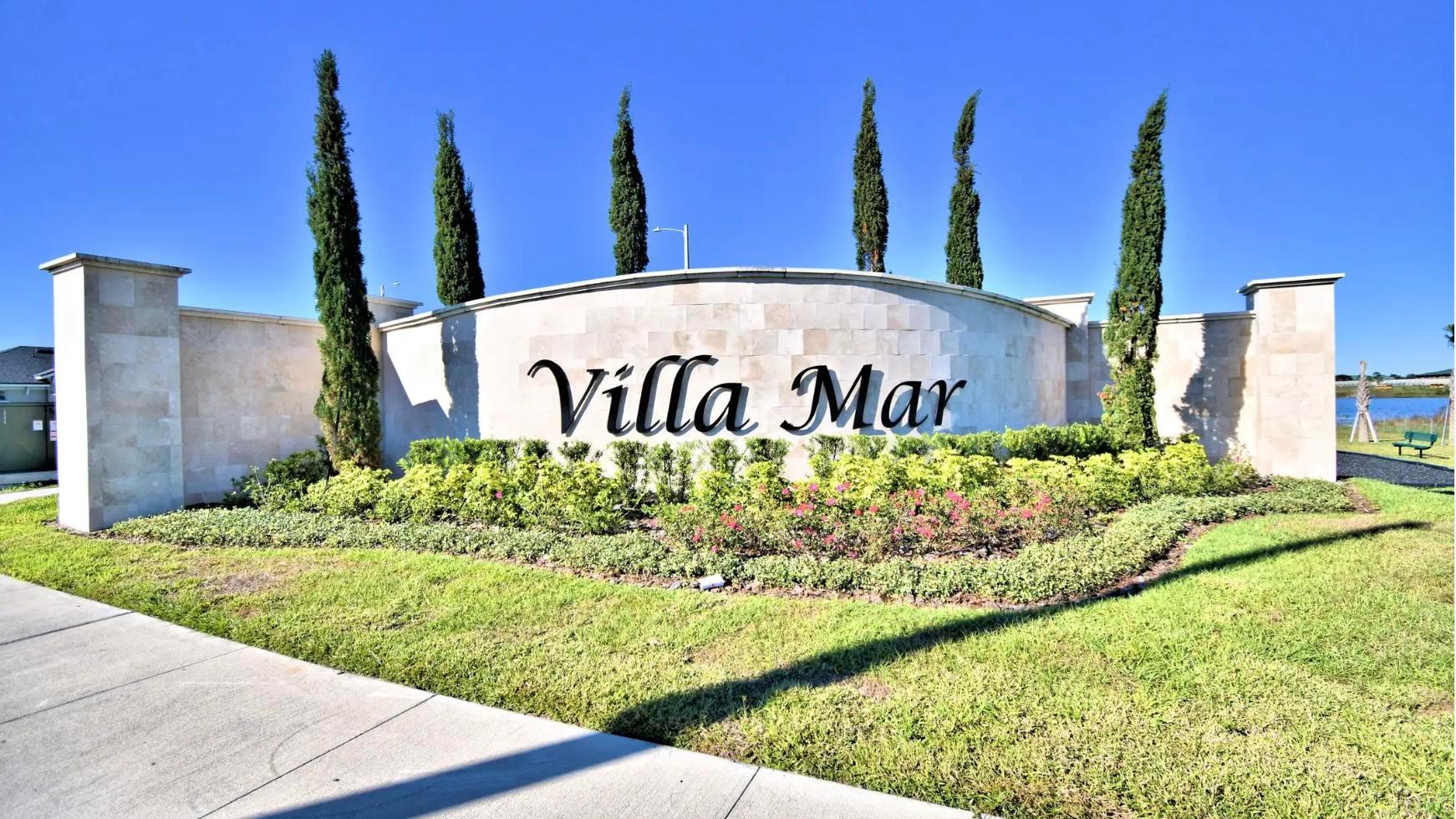Enjoy resort-style living in Villamar: sidewalk-lined streets with resort-style amenities.