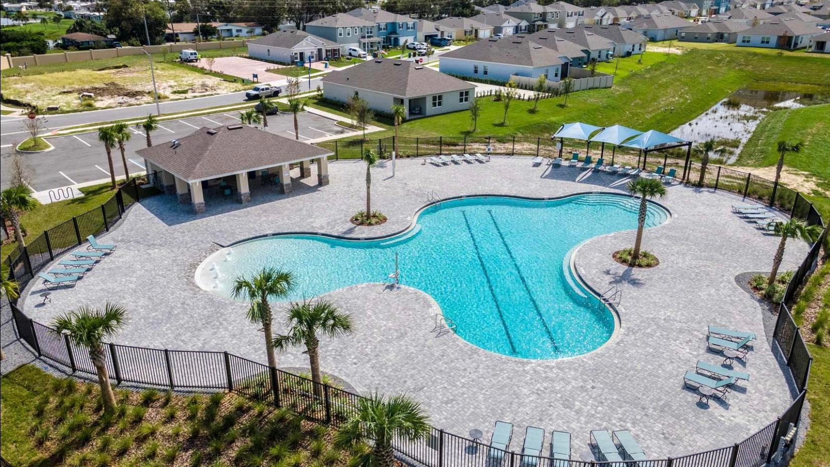 Enjoy a stunning community pool right outside your doorstep!