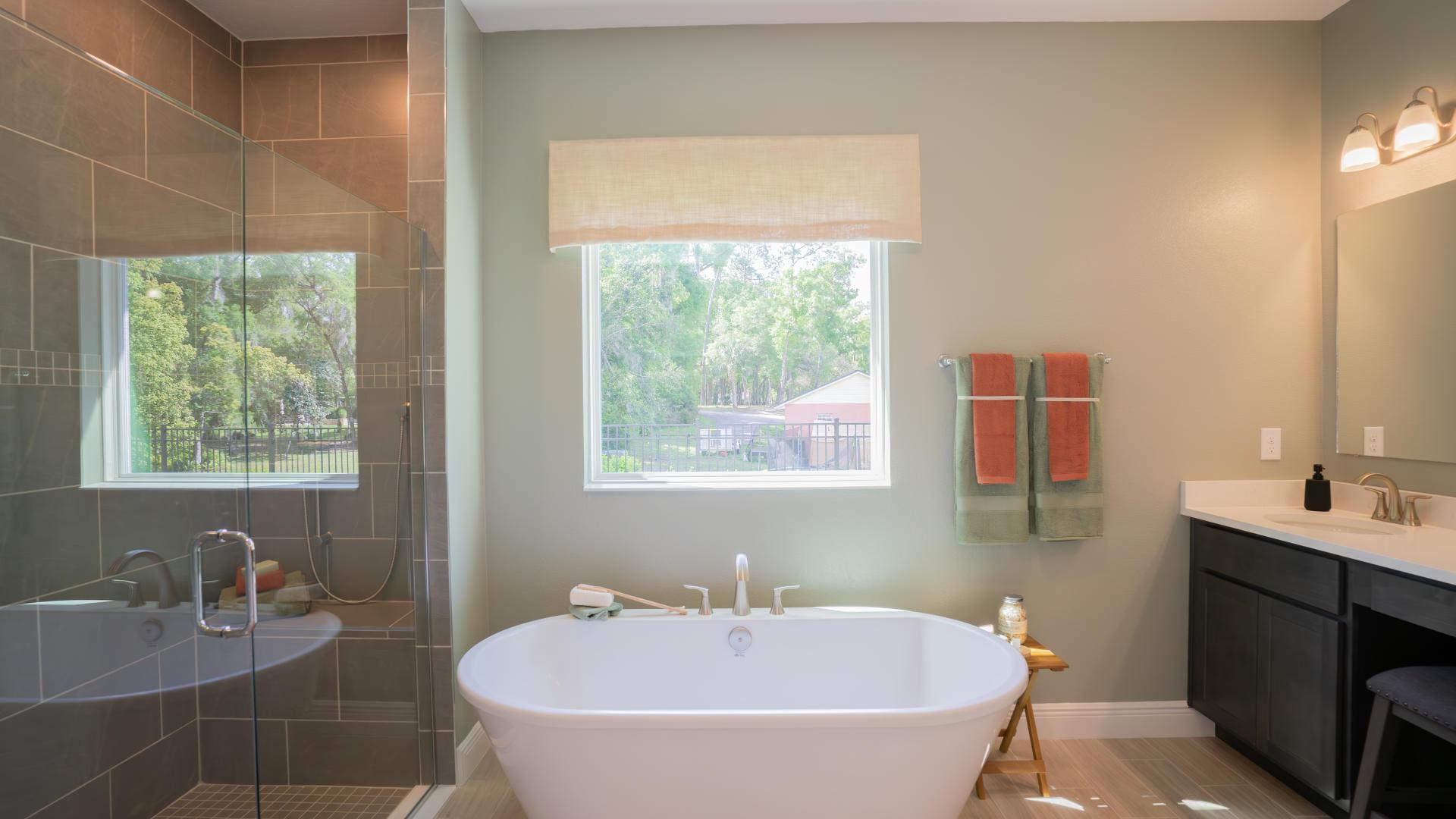 Feel luxurious and enjoy a spa-like experience with optional master-suite upgrades, and up to 4 total bathrooms.