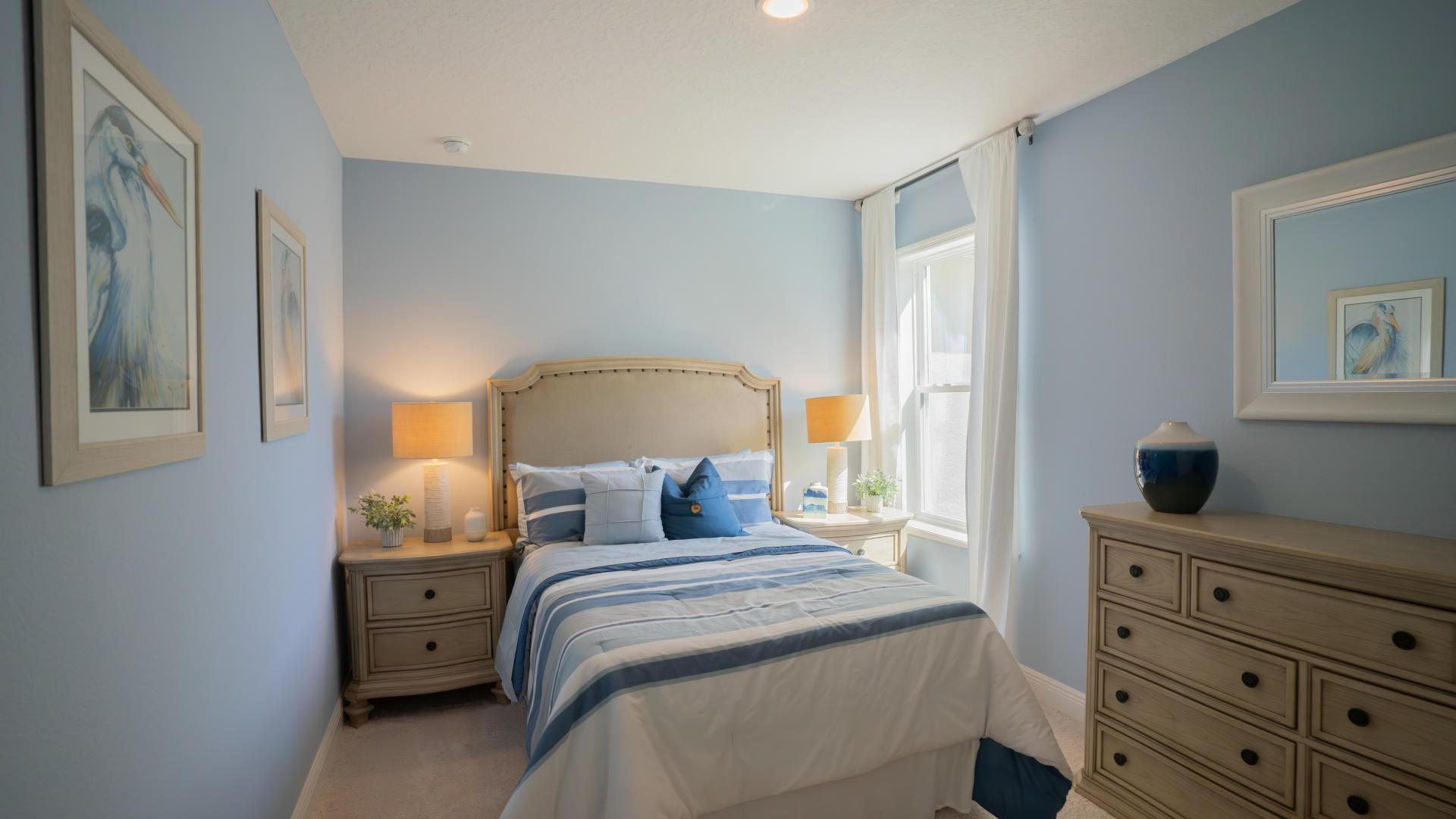Having up to 6 bedrooms available means extra space for your family or visiting guests.
