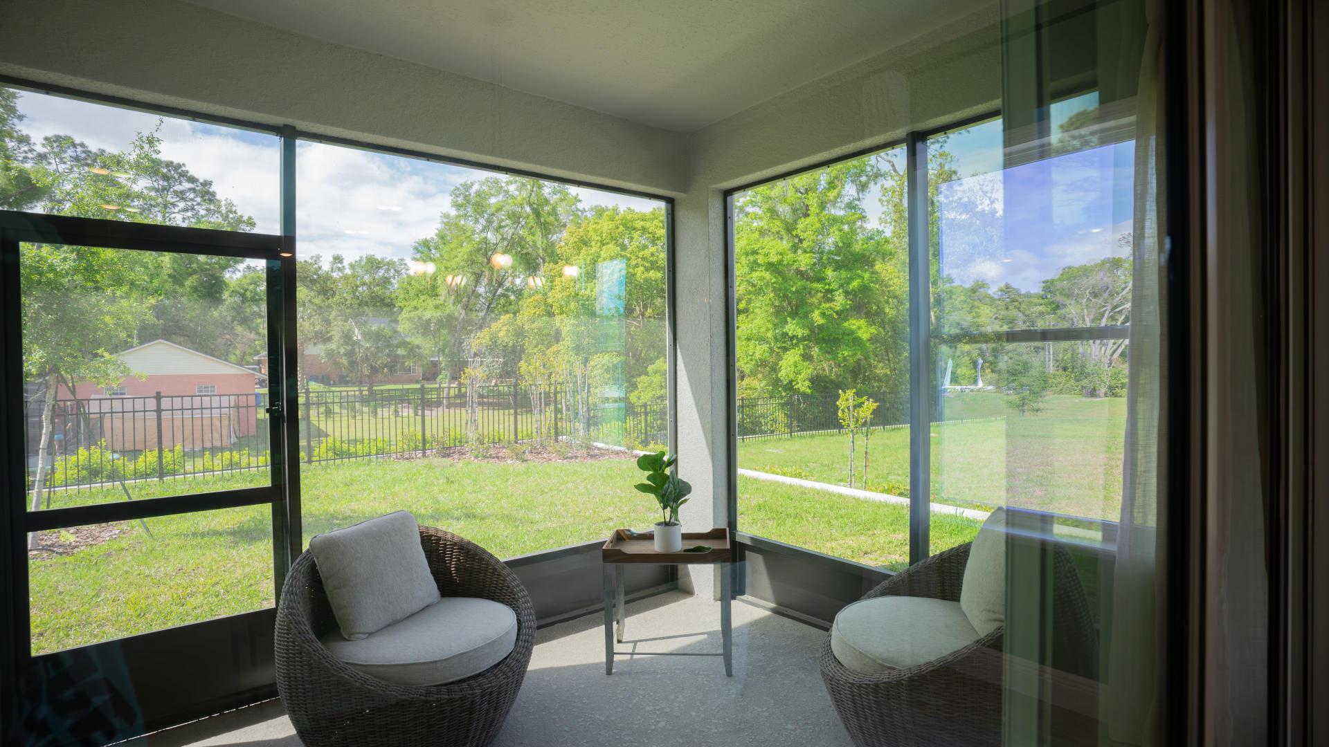 Make the most of options to include bonus spaces, like an added sunroom.