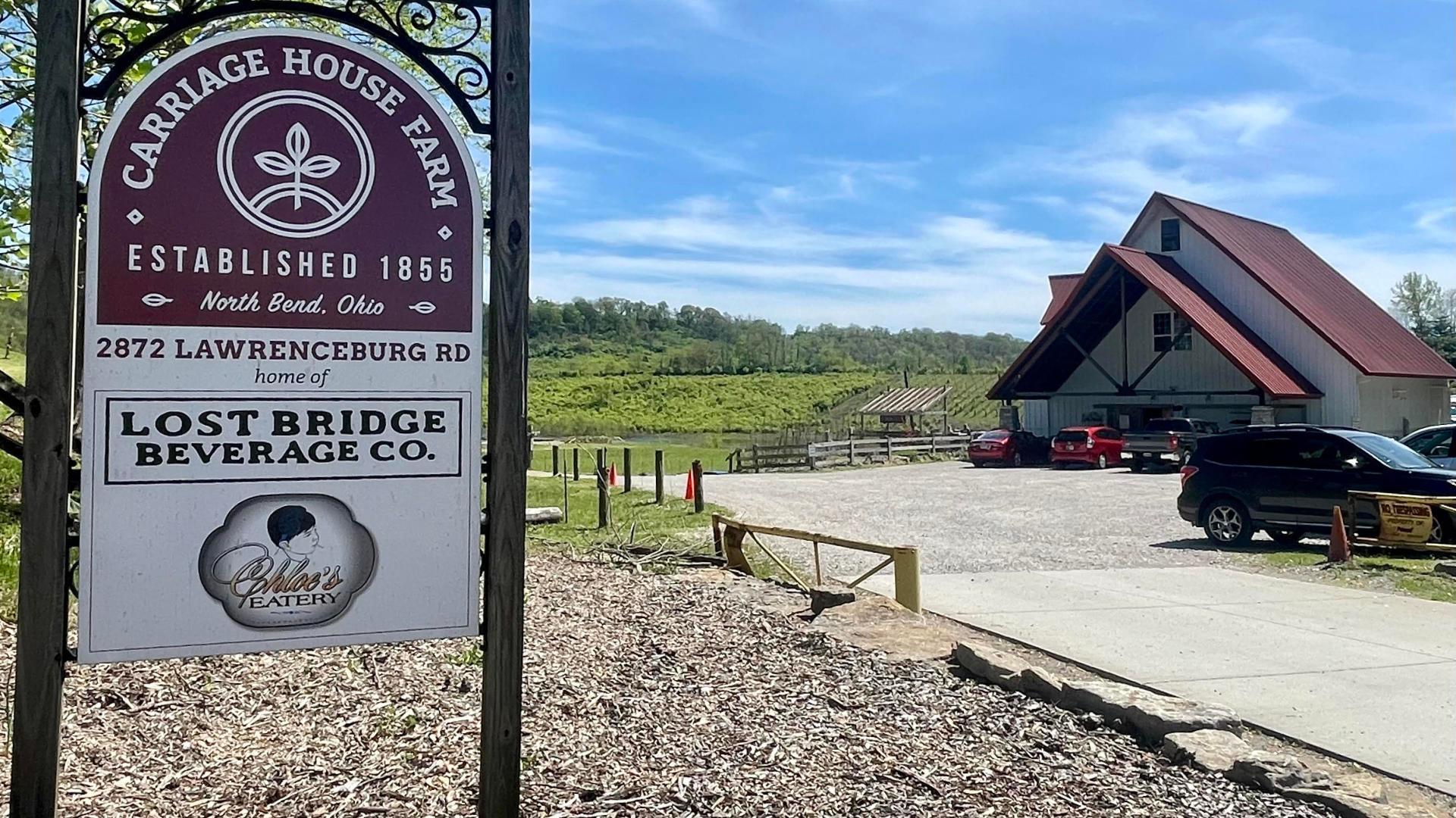 Visit Carriage House Farm and enjoy an outdoor dining experience like no other.