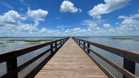 Take an evening stroll to the 1,000-foot Community Fishing Pier.