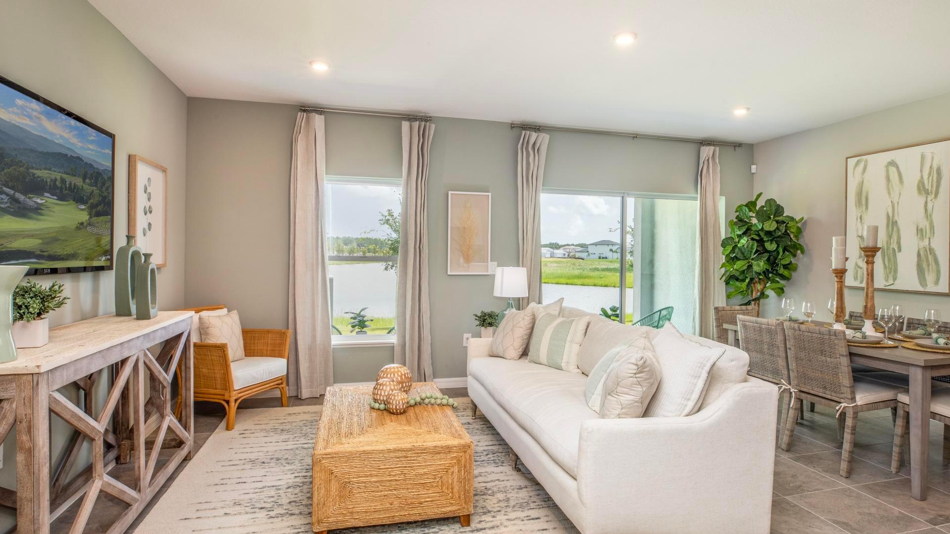 Your new townhome will feature spacious floor plans with 9' ceilings and optional LVP flooring.