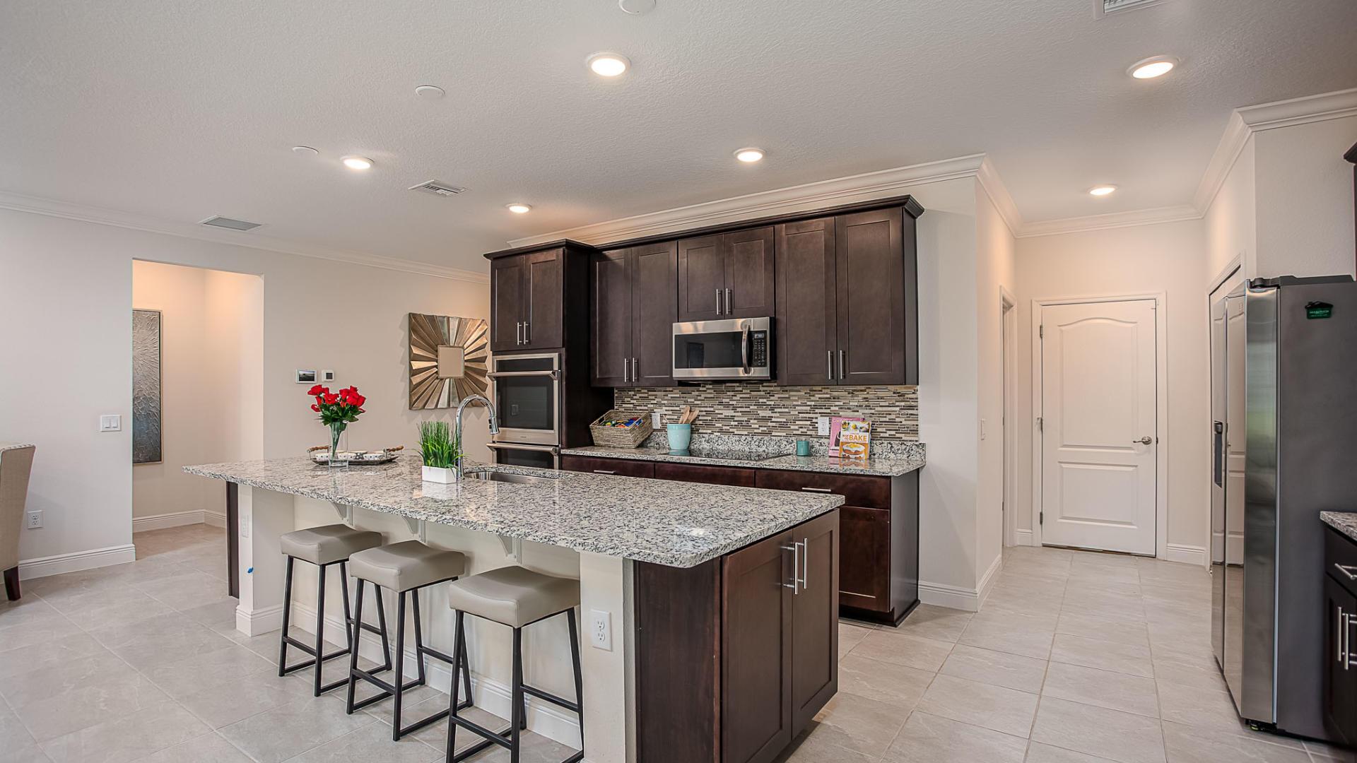 Stainless steel appliances, LVP flooring, spacious islands, and more!
