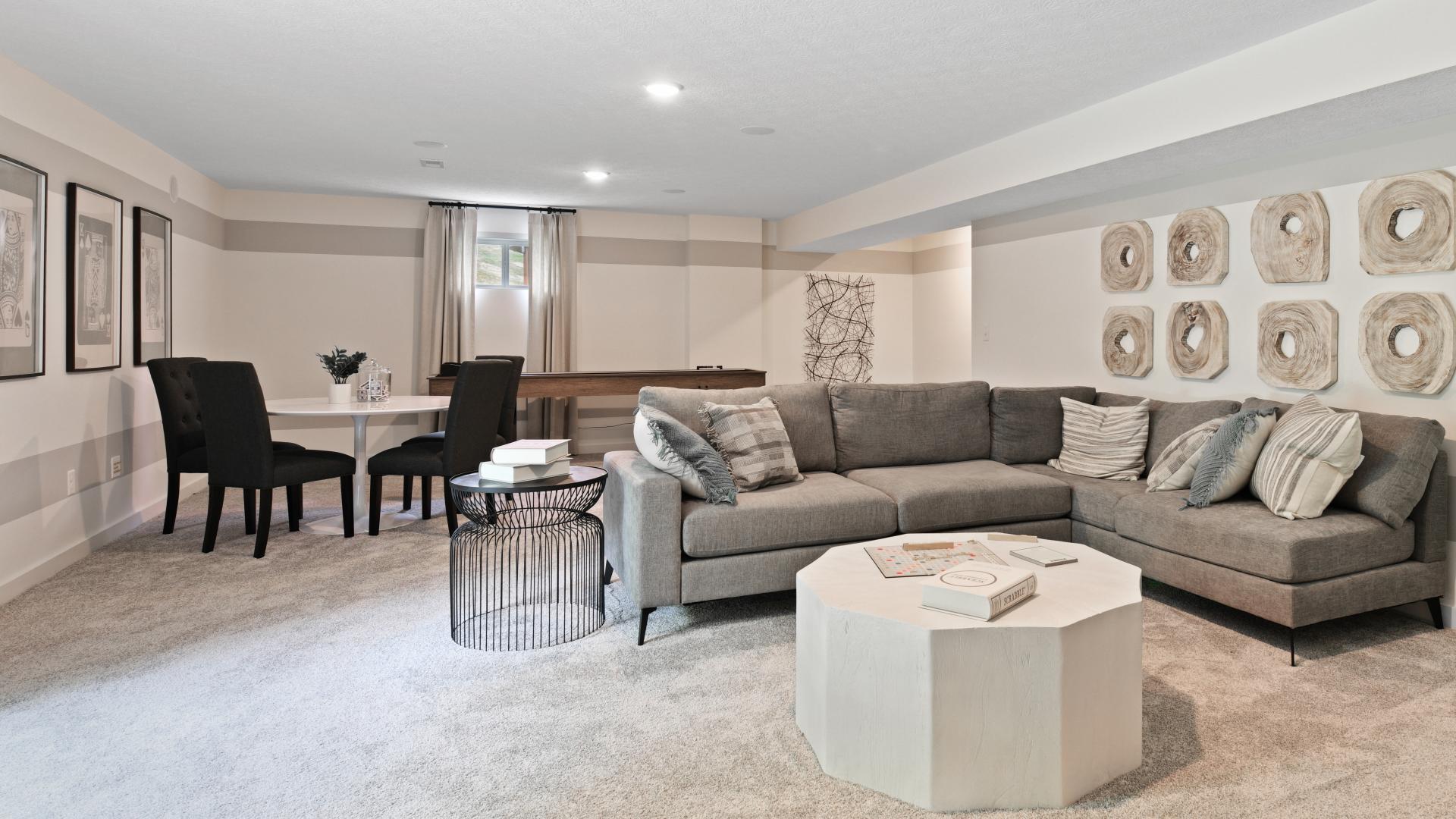 Finish your basement and host a Bengals or Reds game.