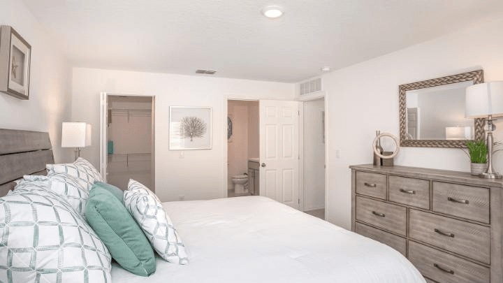 Enjoy the comfort of your own spacious master bedroom in your new home.
