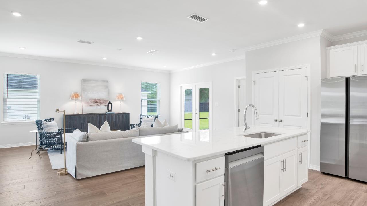 You’ll love the space and functionality with the open floorplans.