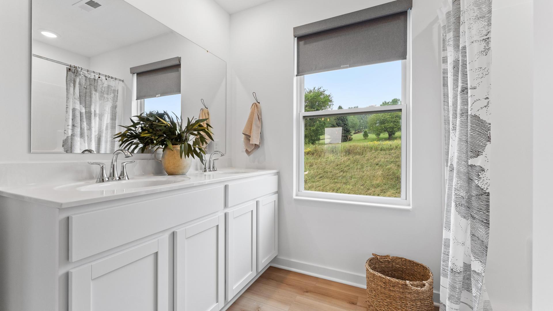 Getting ready is easy when everyone has their own space.