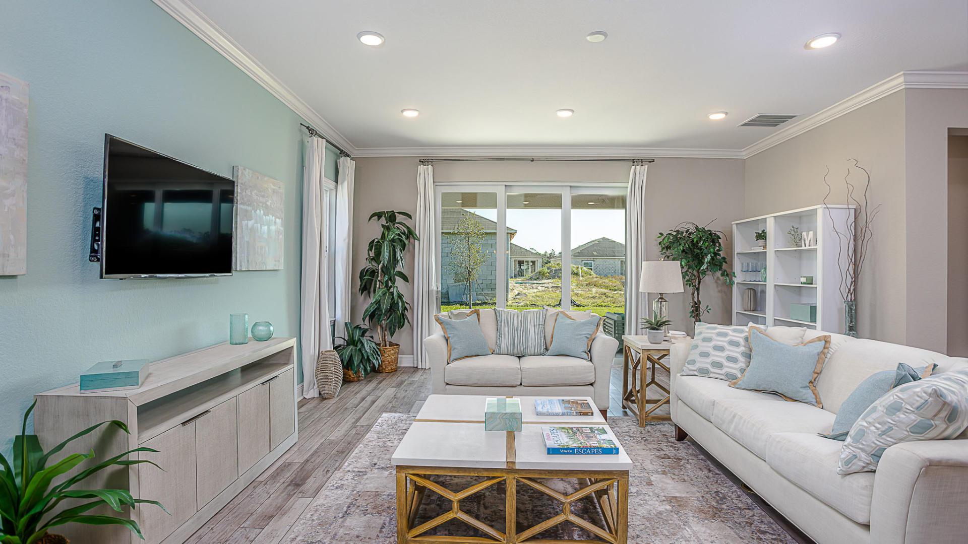 Enjoy a cup of coffee in the morning or glass of wine after a long day in the comfort of your new home.