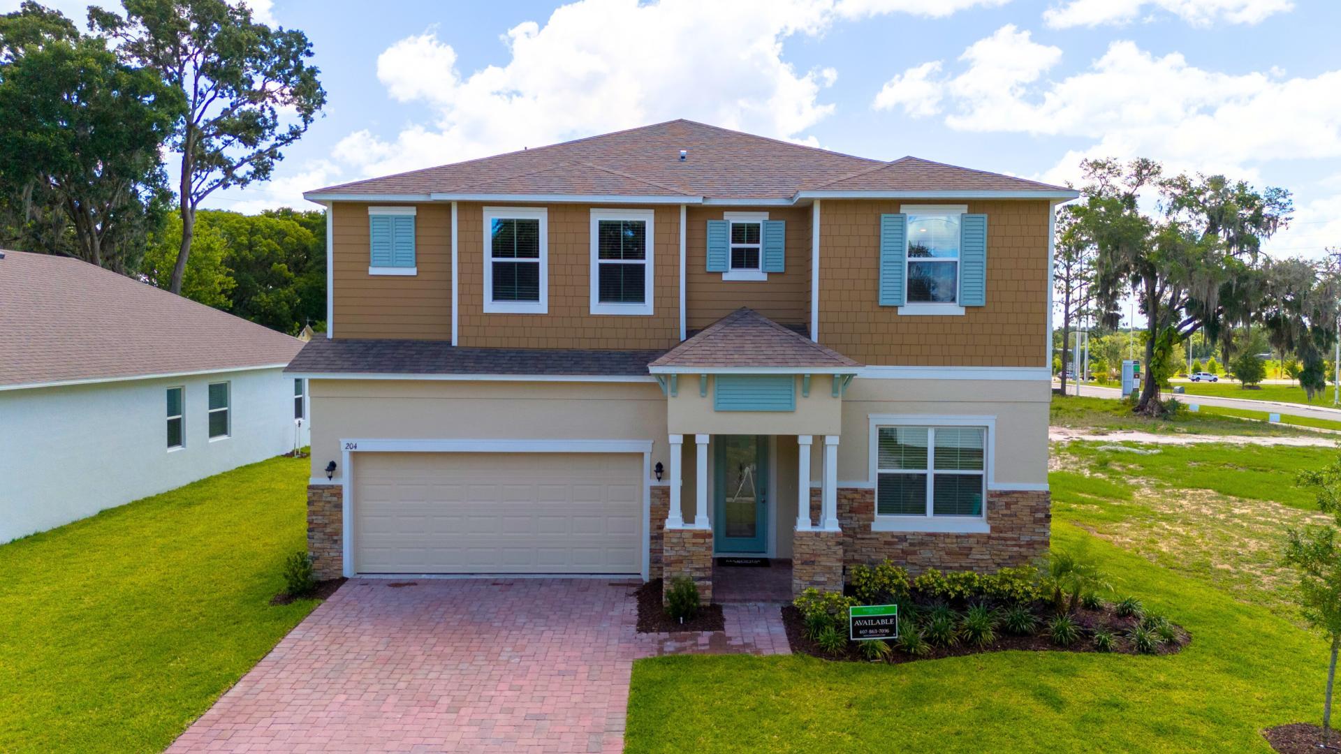 Single story and two story floor plans available!