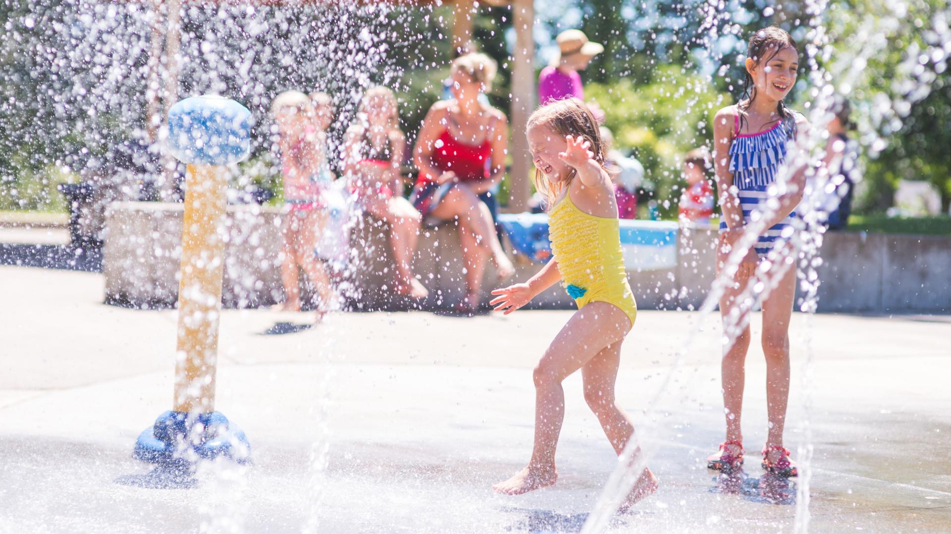 Spend the day with family at Champions Splash Park - just minutes from your new home.