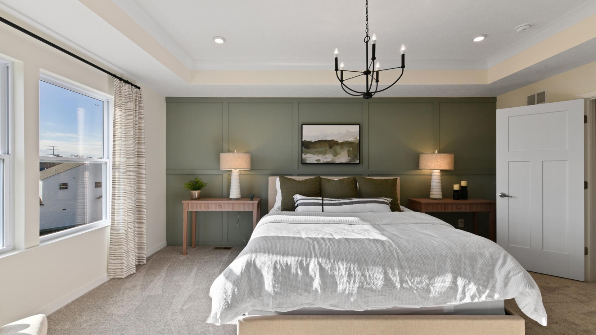 Luxurious master suites with spacious, walk-in closets are included!