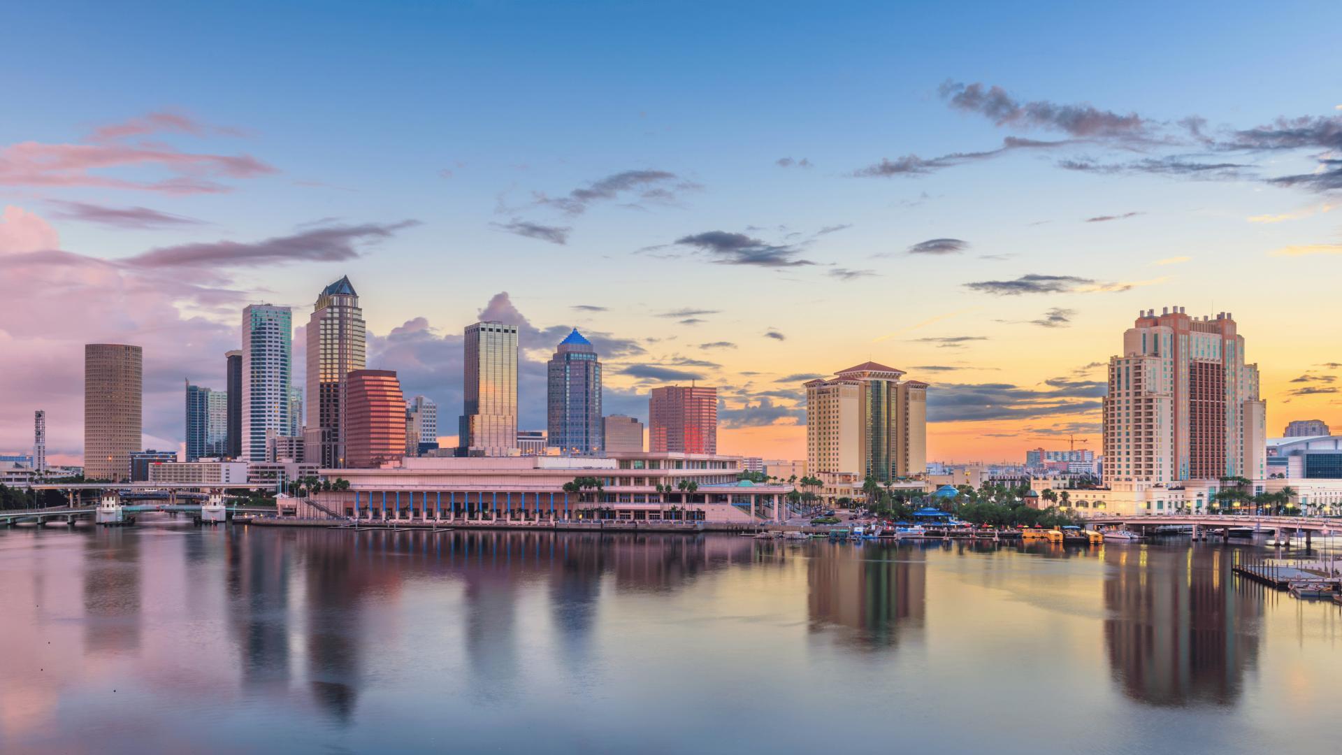 Spend a night out in downtown Tampa - 45 minutes away.