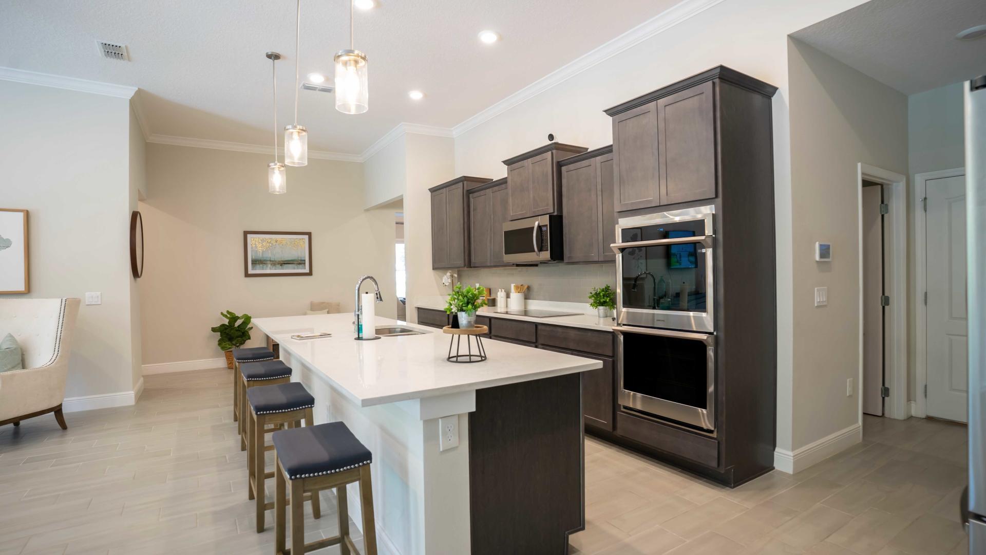 Your new gourmet kitchen has it all - islands with ample storage, stainless steel appliances, and more!