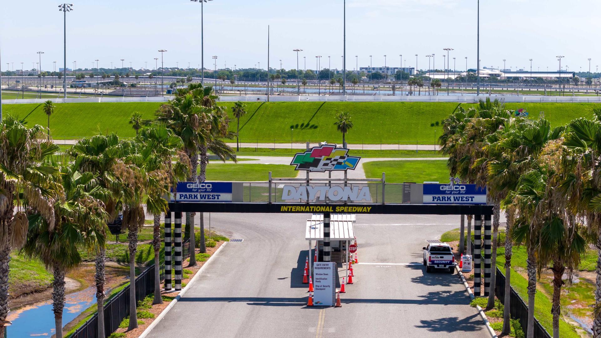 Take the kids to a race at the Daytona Speedway.