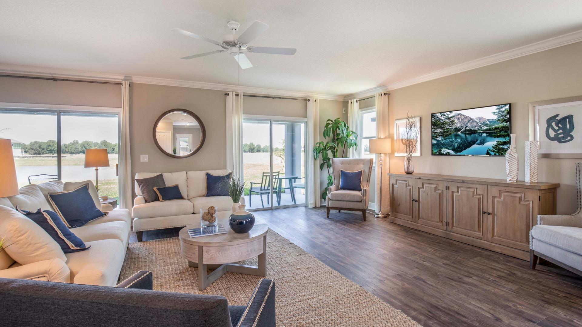Host game night with friends and family in your new living room or outside porch.