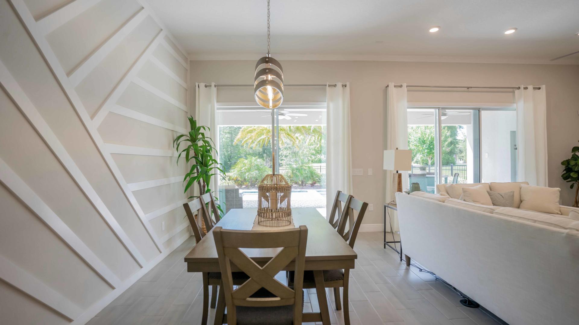 Open floor plans make it easy to host the holidays and family milestone moments.