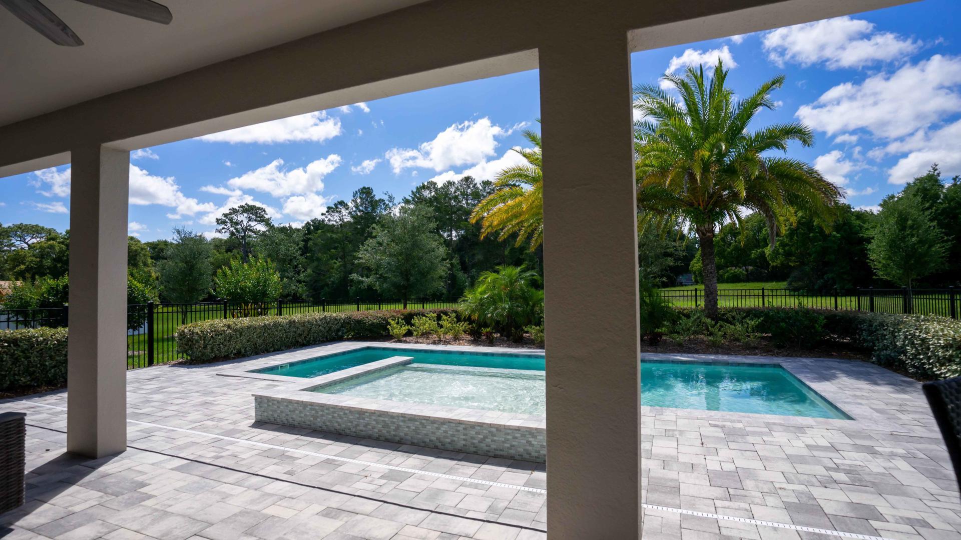 You can now spend your weekends relaxing in or by your own pool.