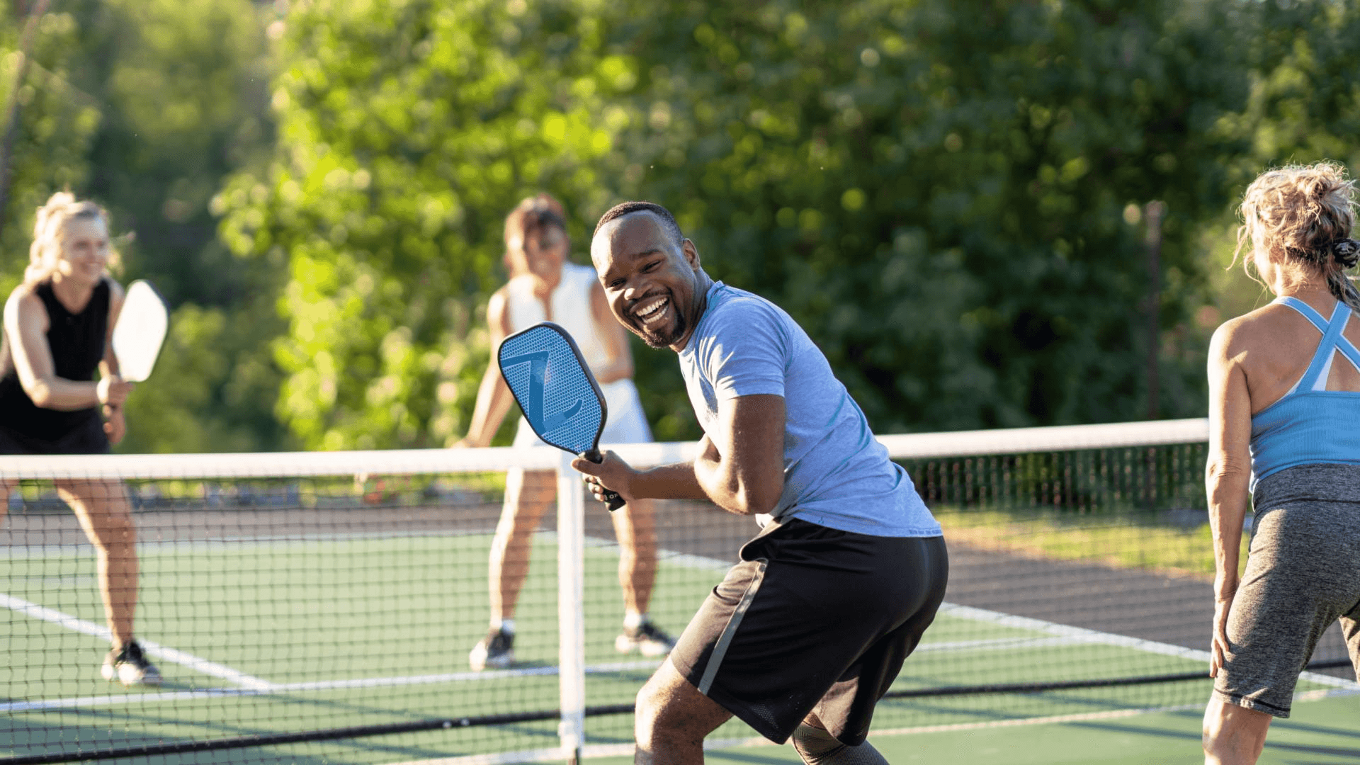 Stay out of the kitchen and on the court when you join Countryside YMCA’s Pickleball league.