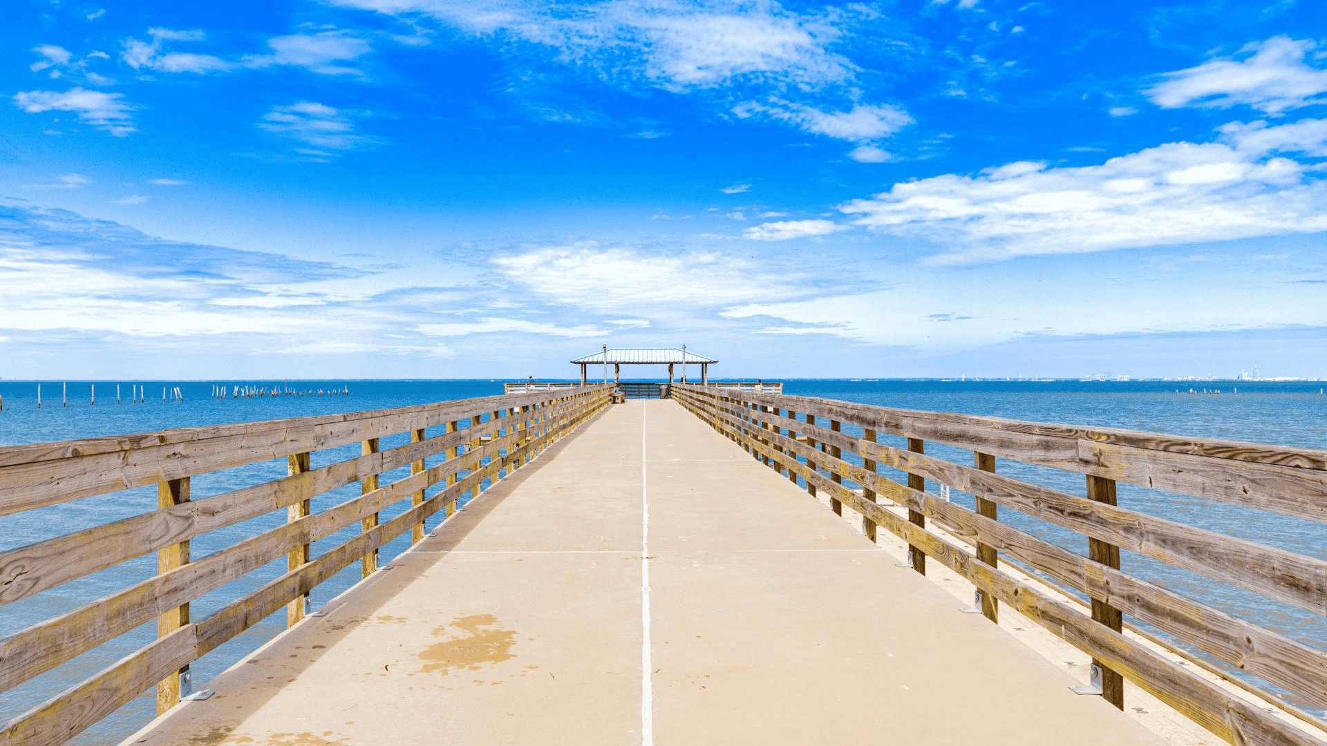 Find beach views and fishing piers to enjoy at Bayfront Park, only a 15 minute drive.