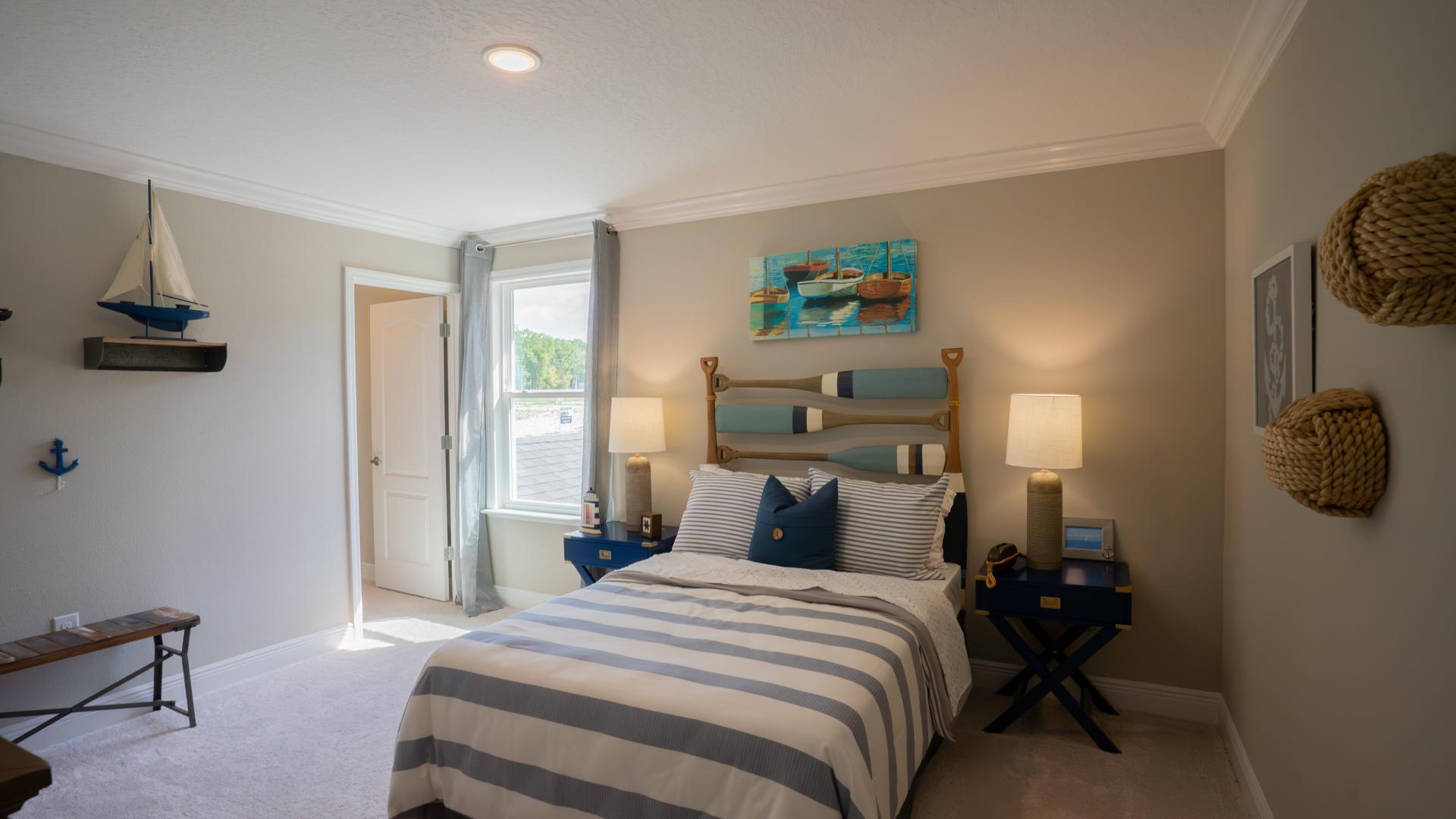 No more fighting for space - the kids can have their own bedroom.