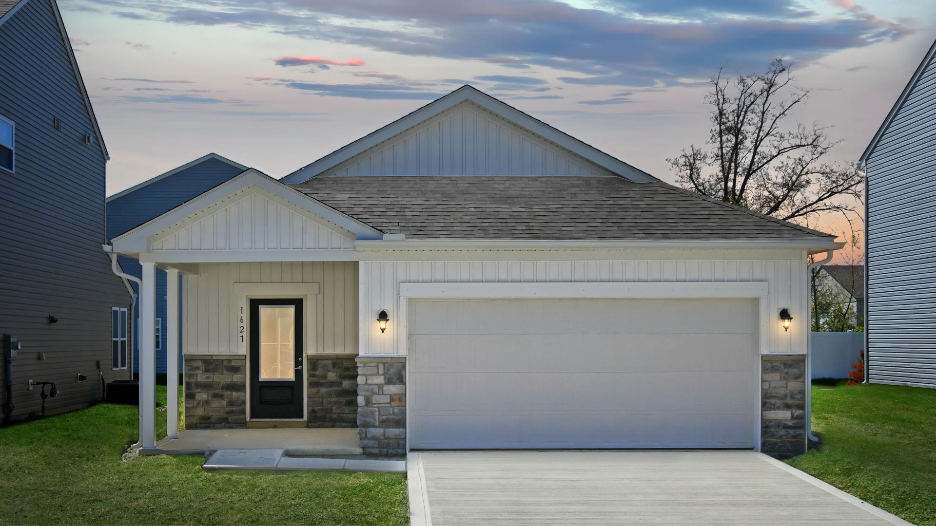 Single-story floor plans are available.