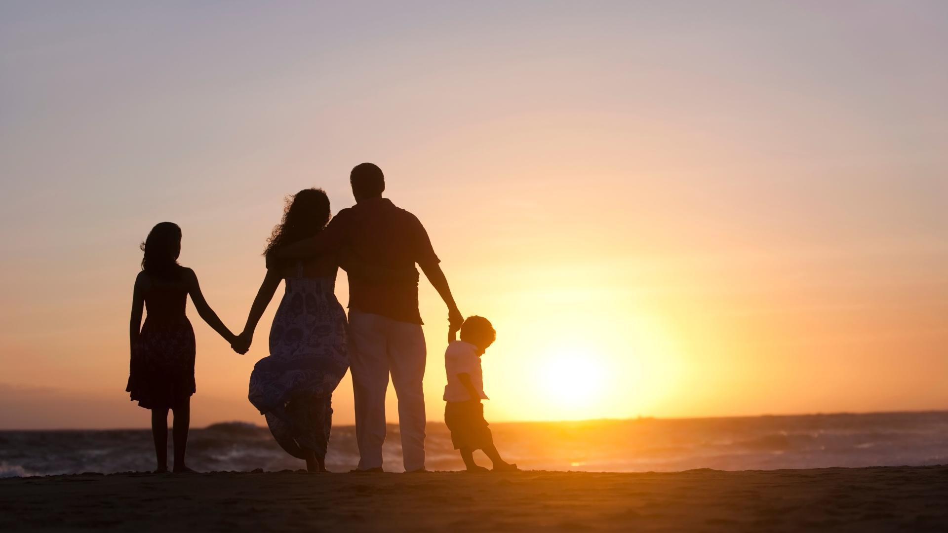 Catch the sunset with the family at one of the many nearby beaches!