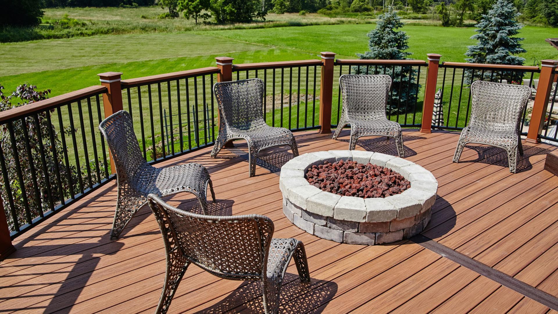 Wooded homesites make it easy to enjoy an evening fire or your morning coffee.