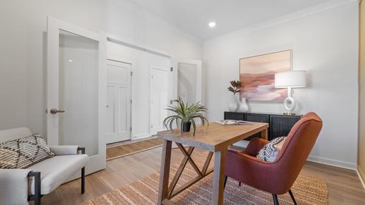 Choose to use space how you need it with an extra home office, first floor bedroom or playroom.