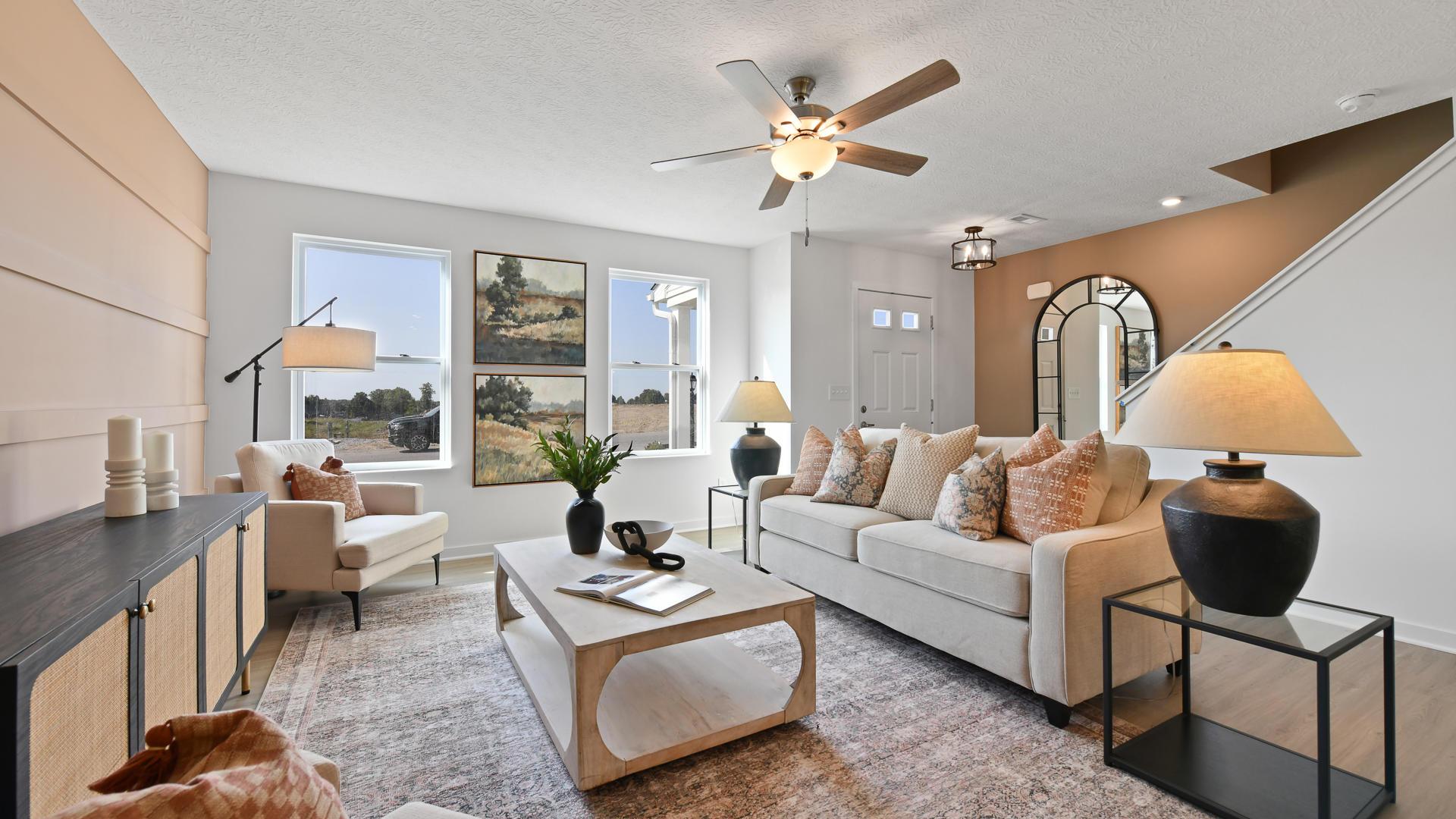 Open floor plans make it easy to host the holidays and family milestone moments.