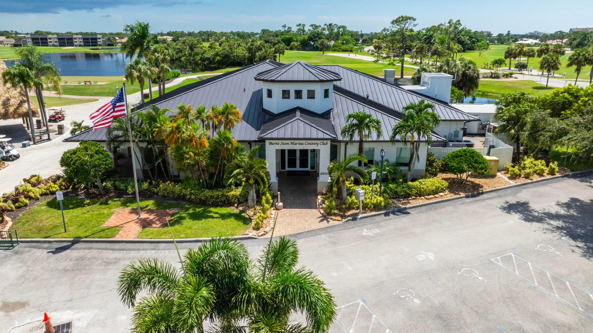 Spend an afternoon golfing at the Burnt Store Marina Country Club.