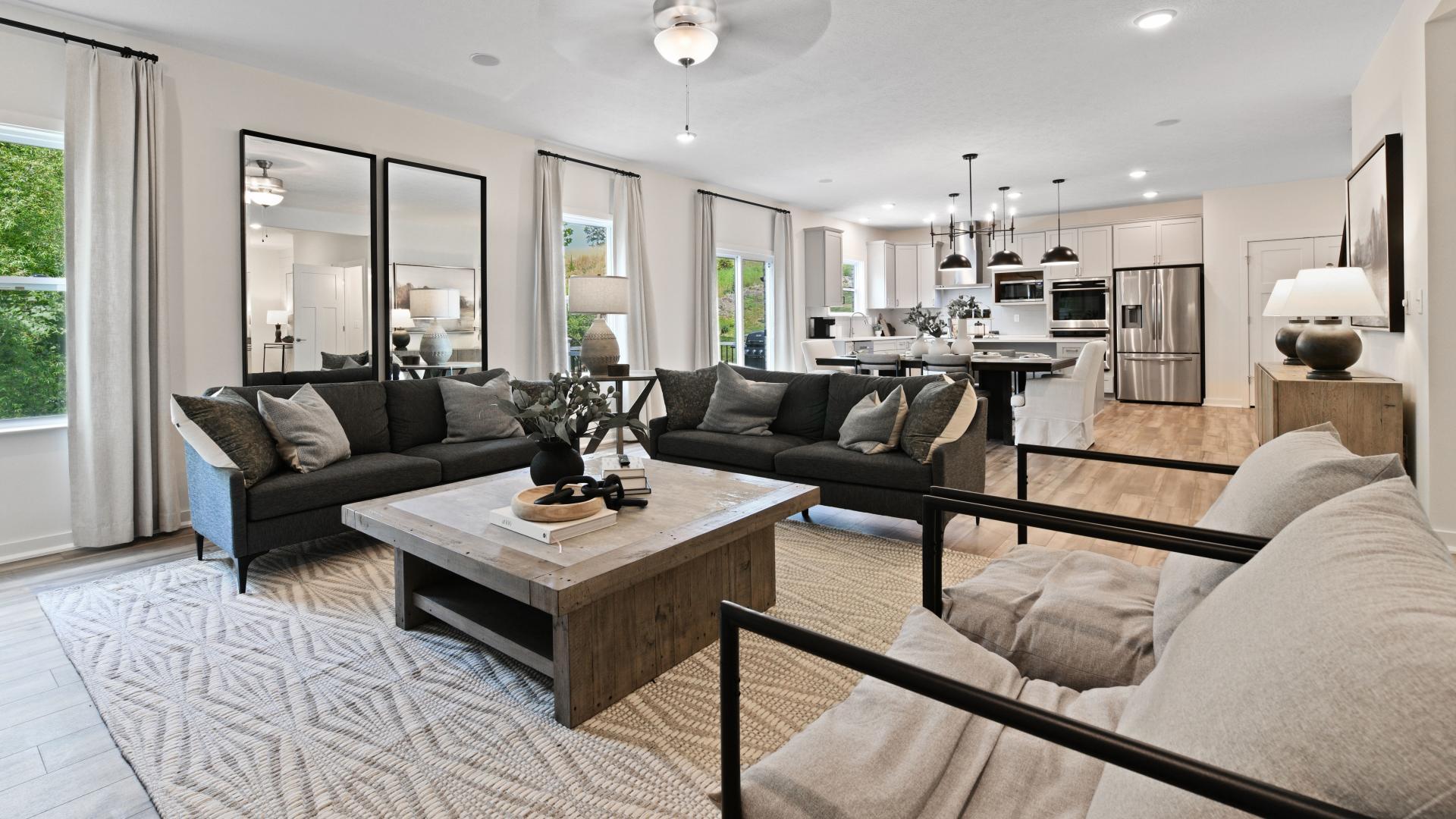 Impress your guest with open home designs making it easy for you to entertain.