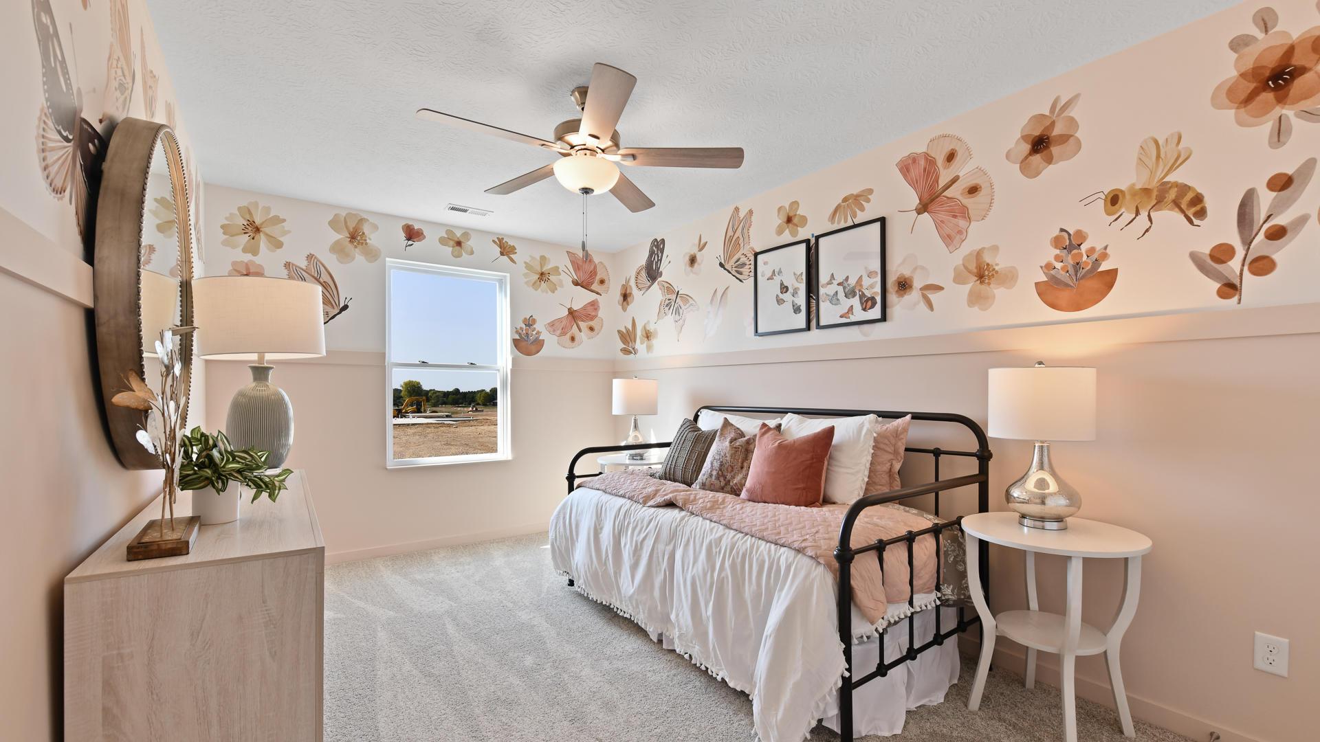 Your kids will love personalizing their own bedrooms.