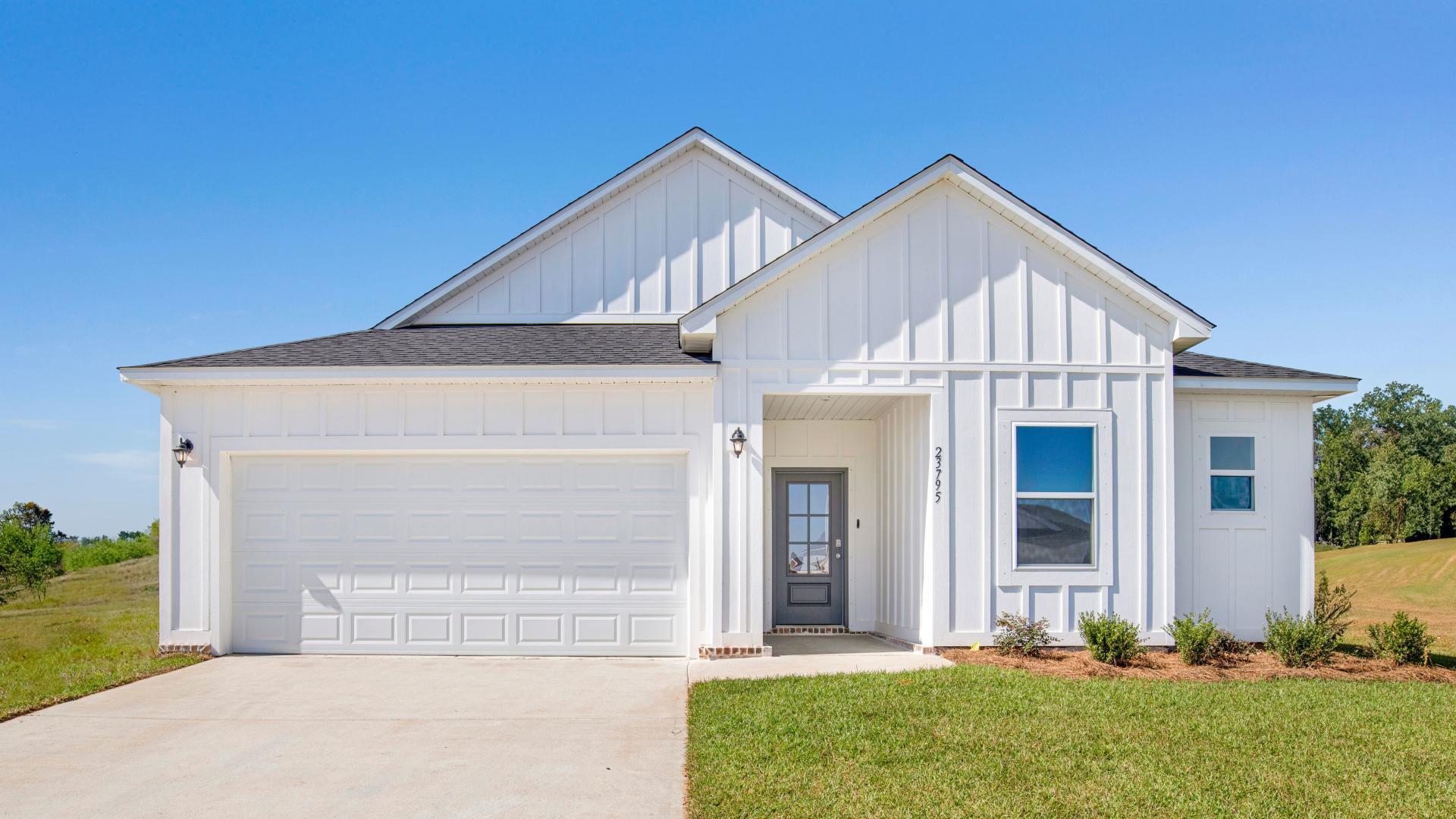 Introducing Hope Vineyard, a beautiful single-family home community with sidewalk-lined streets and surrounding green space.