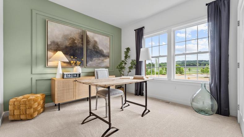 Flex spaces available so you can choose a home office, hobby room or an extra bedroom.